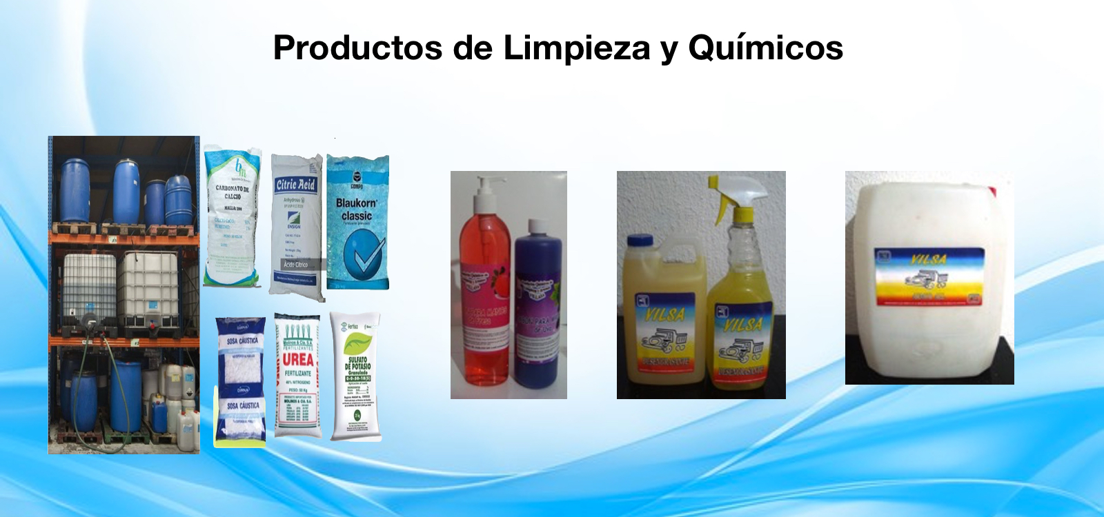 Productos de Limpieza y Químicos